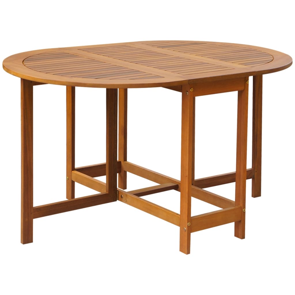 5 Piece Folding Outdoor Dining Set Solid Acacia Wood- Outdoor Furniture Sets - HomeShopIreland - Home Shop Ireland - Outdoor Furniture Sets - 5 Piece Folding Outdoor Dining Set Solid Acacia Wood