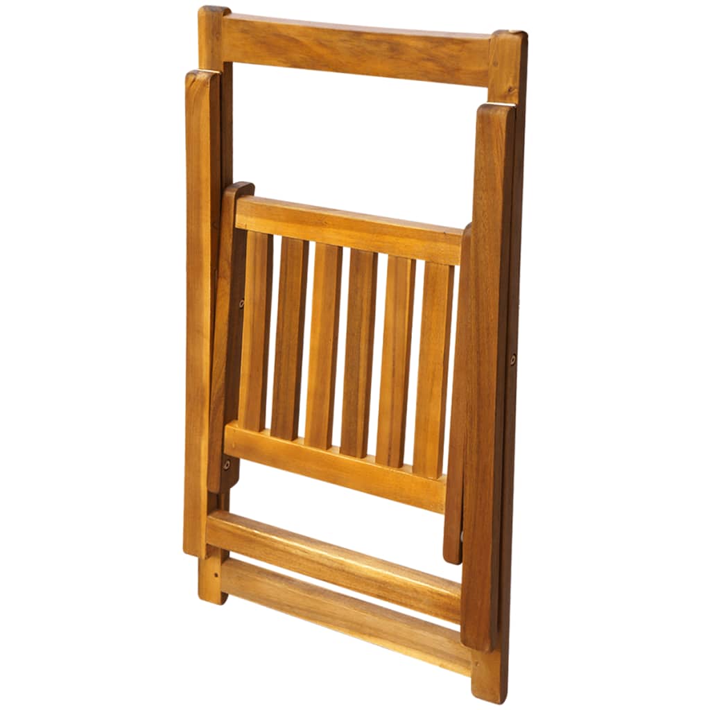 5 Piece Folding Outdoor Dining Set Solid Acacia Wood- Outdoor Furniture Sets - HomeShopIreland - Home Shop Ireland - Outdoor Furniture Sets - 5 Piece Folding Outdoor Dining Set Solid Acacia Wood