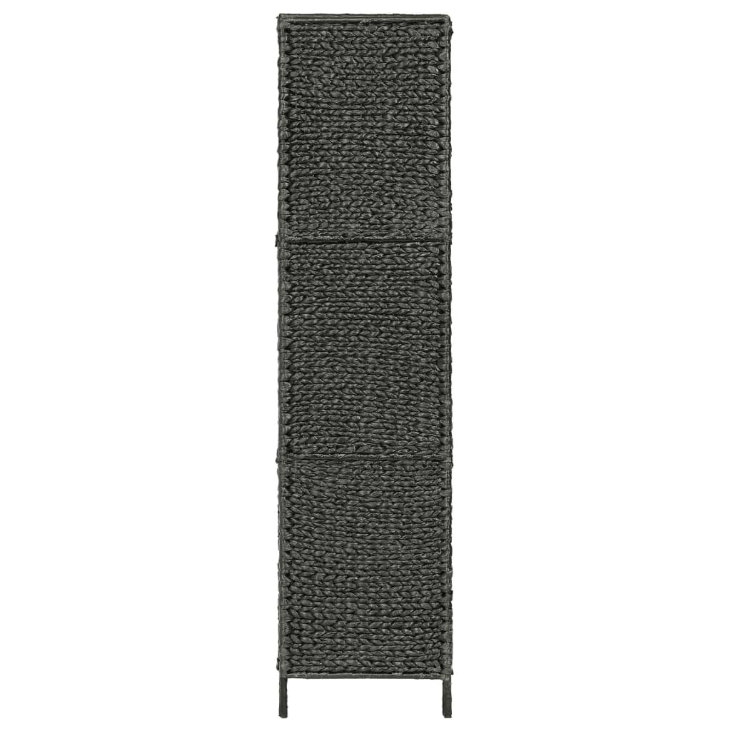 5-Panel Room Divider Black 193x160 cm Water Hyacinth- Room Dividers - HomeShopIreland - Home Shop Ireland - Room Dividers - 5-Panel Room Divider Black 193x160 cm Water Hyacinth