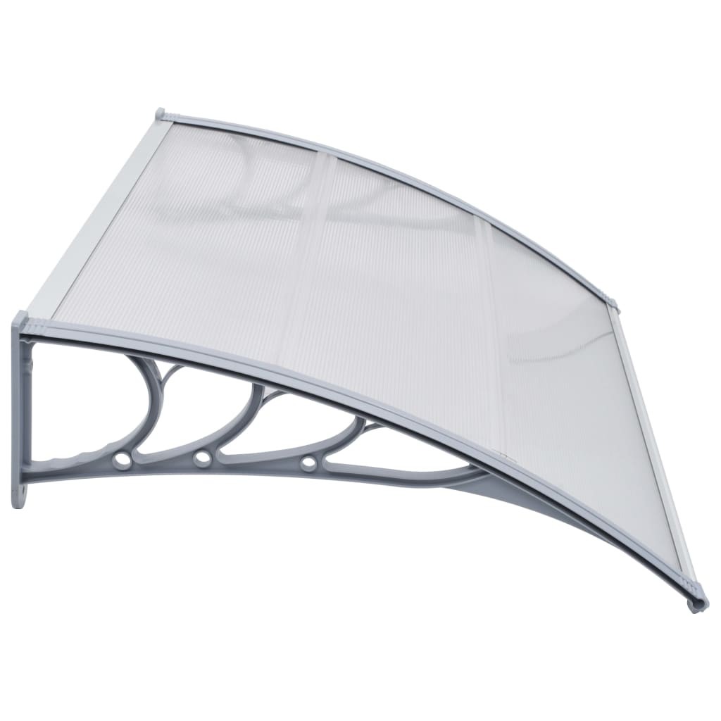Door Canopy Grey 120x100 cm PC- Window & Door Awnings - HomeShopIreland - Home Shop Ireland - Window & Door Awnings - Door Canopy Grey 120x100 cm PC