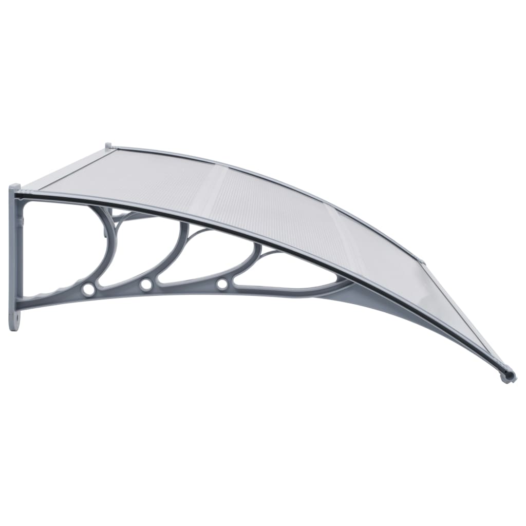 Door Canopy Grey 120x100 cm PC- Window & Door Awnings - HomeShopIreland - Home Shop Ireland - Window & Door Awnings - Door Canopy Grey 120x100 cm PC