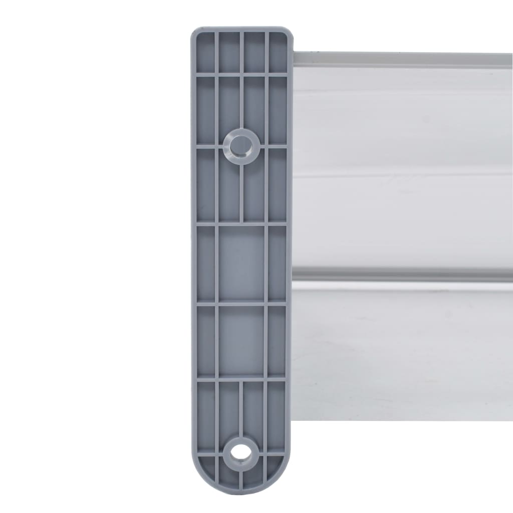 Door Canopy Grey 120x100 cm PC- Window & Door Awnings - HomeShopIreland - Home Shop Ireland - Window & Door Awnings - Door Canopy Grey 120x100 cm PC