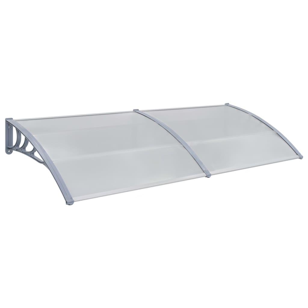 Door Canopy Grey 200x100 cm PC- Window & Door Awnings - HomeShopIreland - Home Shop Ireland - Window & Door Awnings - Door Canopy Grey 200x100 cm PC