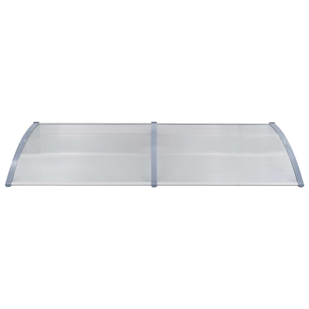 Door Canopy Grey 200x100 cm PC- Window & Door Awnings - HomeShopIreland - Home Shop Ireland - Window & Door Awnings - Door Canopy Grey 200x100 cm PC