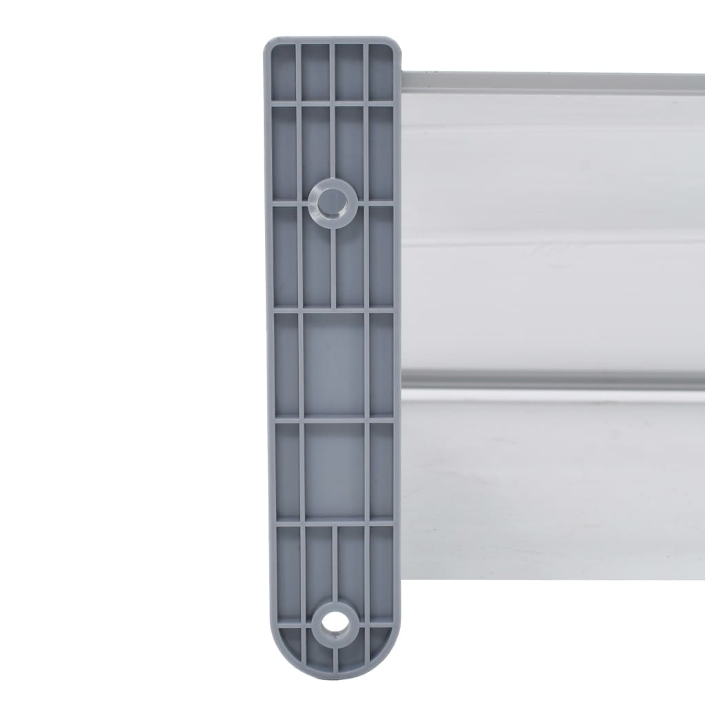 Door Canopy Grey 200x100 cm PC- Window & Door Awnings - HomeShopIreland - Home Shop Ireland - Window & Door Awnings - Door Canopy Grey 200x100 cm PC