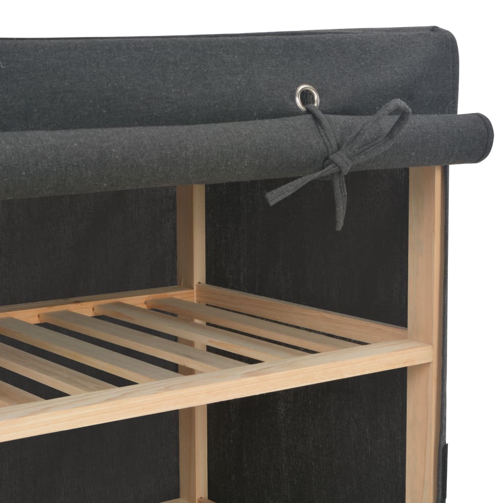 Wardrobe Grey 200x40x170 cm Fabric- Cupboards & Wardrobes - HomeShopIreland - Home Shop Ireland - Cupboards & Wardrobes - Wardrobe Grey 200x40x170 cm Fabric