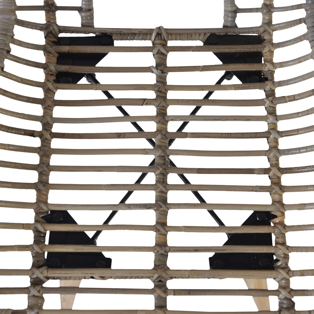 Dining Chairs 6 pcs Brown Natural Rattan- Kitchen & Dining Room Chairs - HomeShopIreland - Home Shop Ireland - Kitchen & Dining Room Chairs - Dining Chairs 6 pcs Brown Natural Rattan