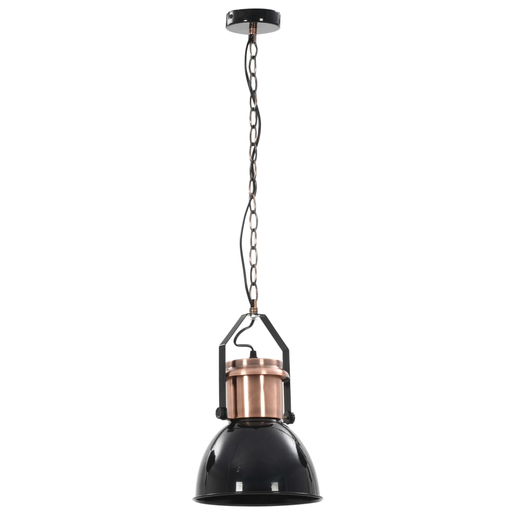 Ceiling Lamp 2 pcs Black Round E27- Lamps - HomeShopIreland - Home Shop Ireland - Lamps - Ceiling Lamp 2 pcs Black Round E27