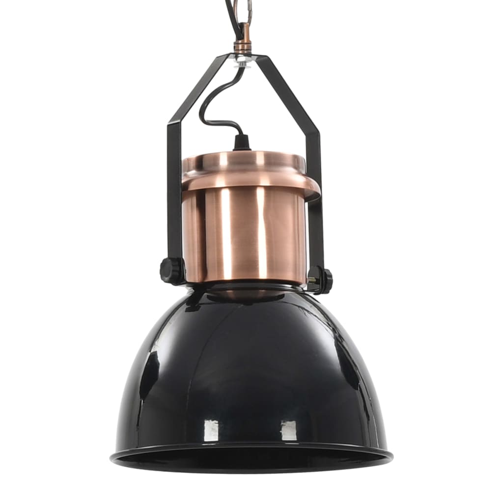 Ceiling Lamp 2 pcs Black Round E27- Lamps - HomeShopIreland - Home Shop Ireland - Lamps - Ceiling Lamp 2 pcs Black Round E27