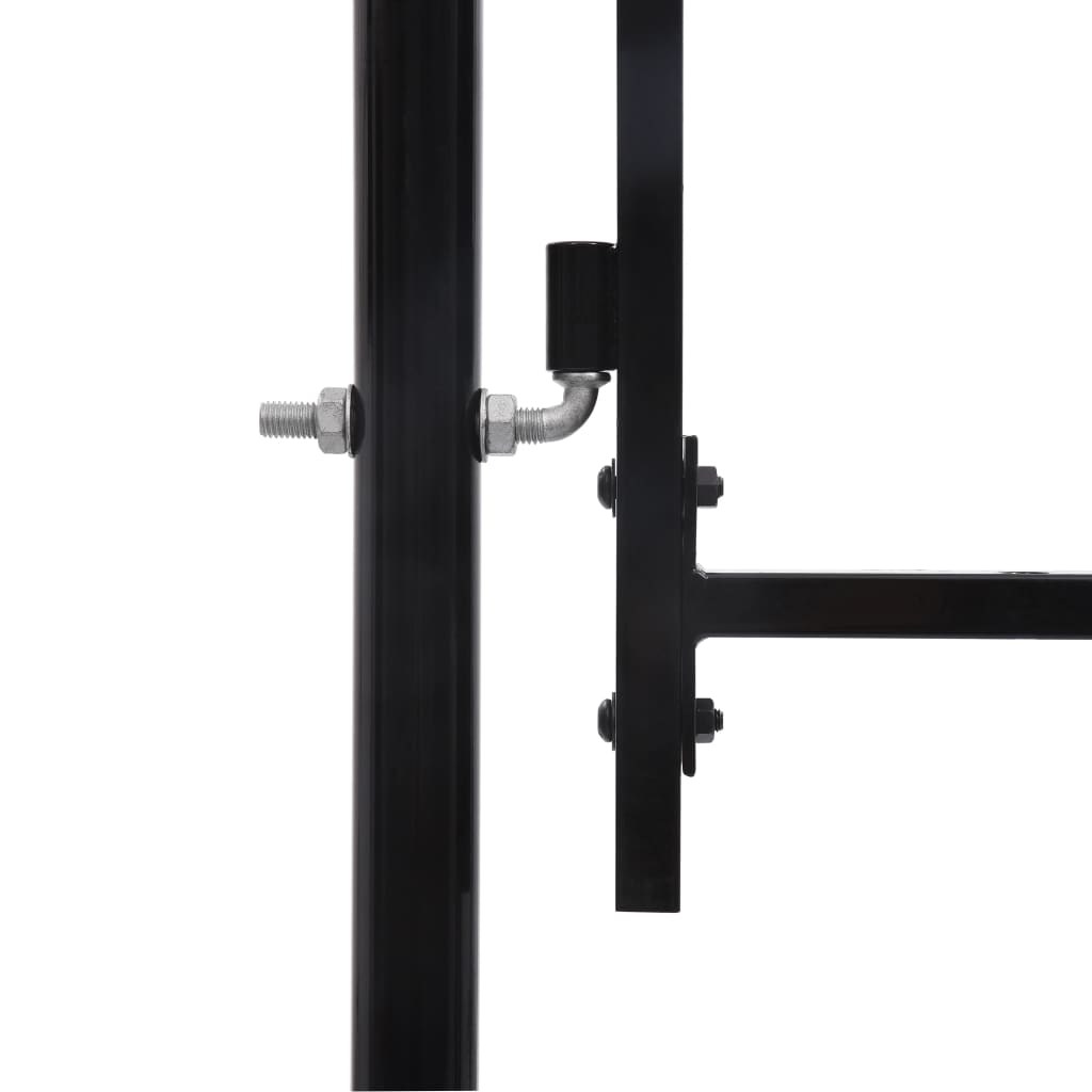 Double Door Fence Gate with Spear Top 300x150 cm- Gates - HomeShopIreland - Home Shop Ireland - Gates - Double Door Fence Gate with Spear Top 300x150 cm