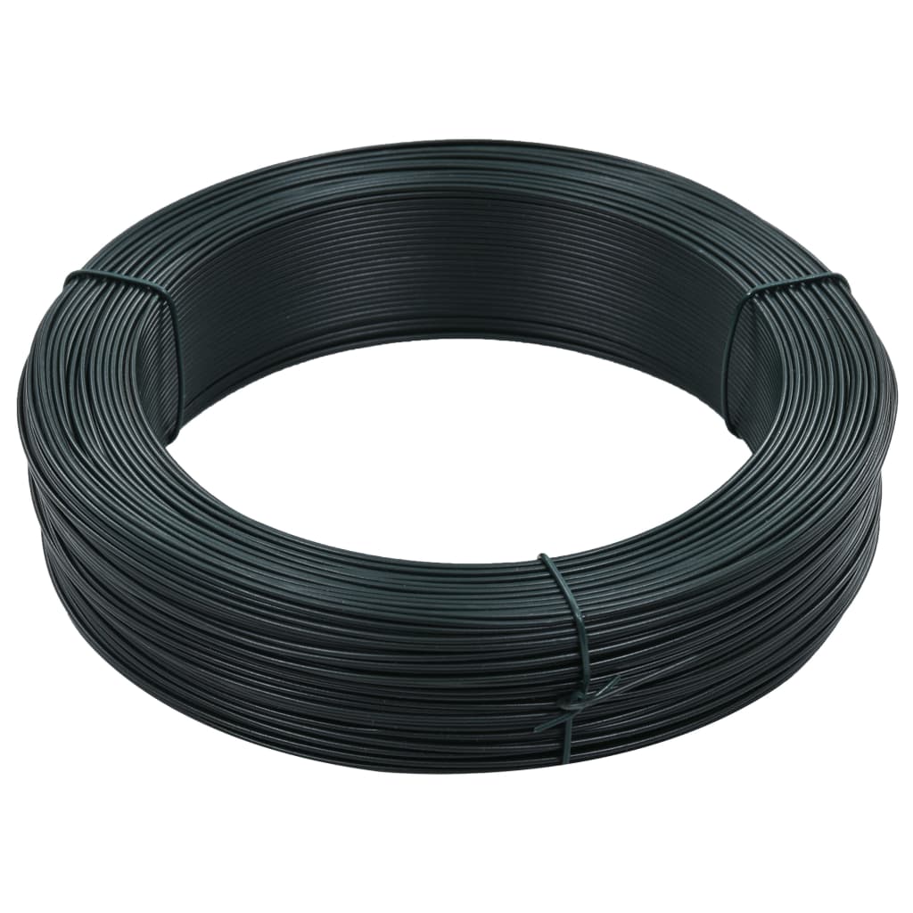 Fence Binding Wire 250 m 1.6/2.5 mm Steel Blackish Green- Fence & Gate Accessories - HomeShopIreland - Home Shop Ireland - Fence & Gate Accessories - Fence Binding Wire 250 m 1.6/2.5 mm Steel Blackish Green