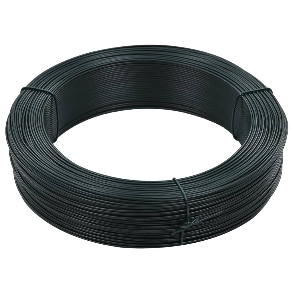 Fence Binding Wire 250 m 2.3/3.8 mm Steel Blackish Green- Fence & Gate Accessories - HomeShopIreland - Home Shop Ireland - Fence & Gate Accessories - Fence Binding Wire 250 m 2.3/3.8 mm Steel Blackish Green