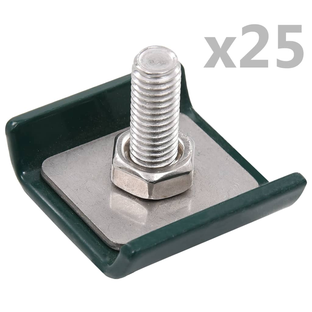 Grid Mat Connector 25 Sets Green- Fence & Gate Accessories - HomeShopIreland - Home Shop Ireland - Fence & Gate Accessories - Grid Mat Connector 25 Sets Green