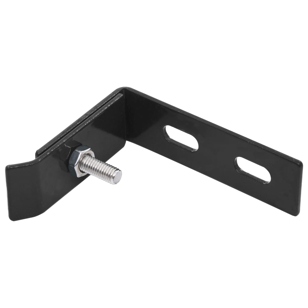 Wall Corner Connector 10 Sets Anthracite- Fence & Gate Accessories - HomeShopIreland - Home Shop Ireland - Fence & Gate Accessories - Wall Corner Connector 10 Sets Anthracite
