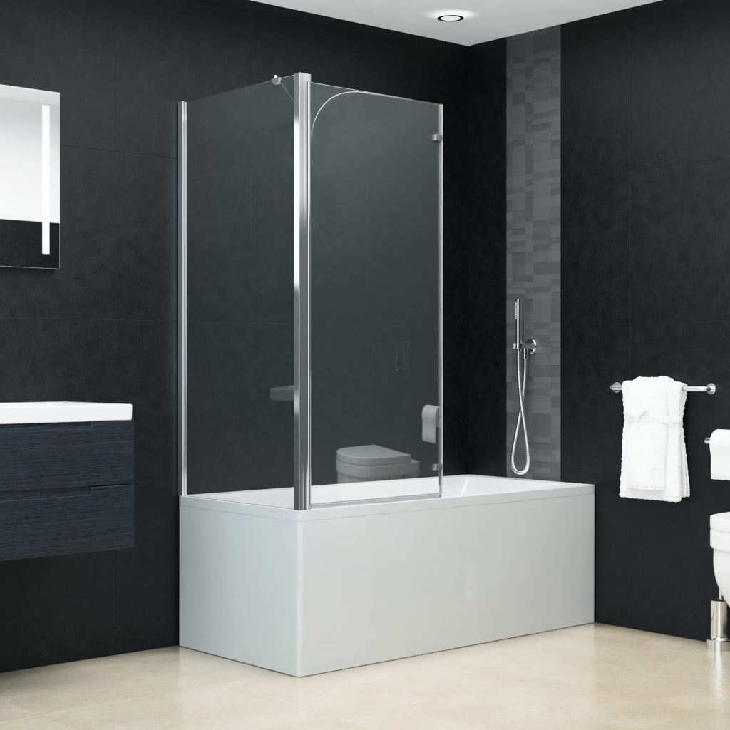 Bi-Folding Shower Enclosure ESG 120x68x130 cm- Shower Doors & Enclosures - HomeShopIreland - Home Shop Ireland - Shower Doors & Enclosures - Bi-Folding Shower Enclosure ESG 120x68x130 cm