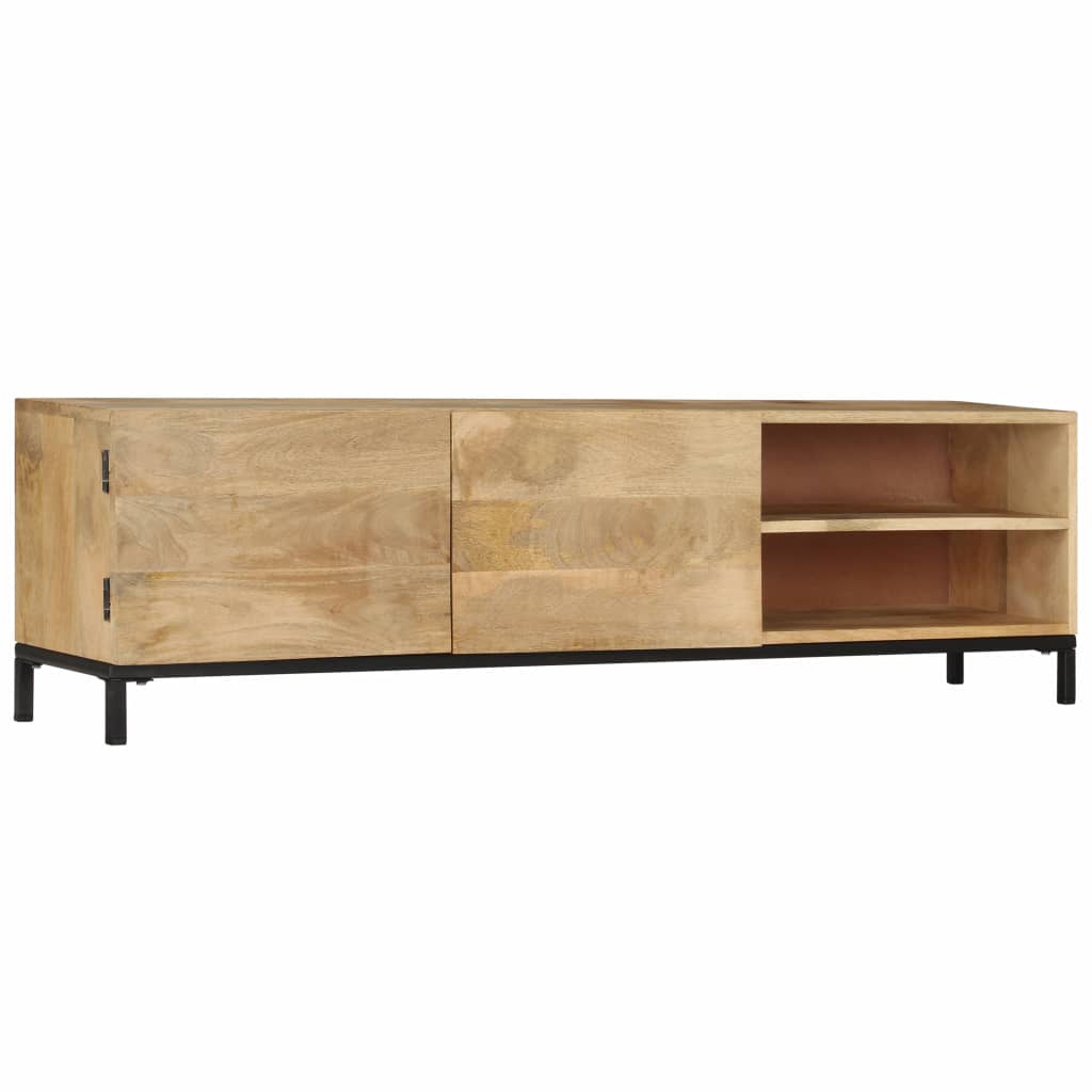 TV Cabinet 145x30x41 cm Solid Mango Wood- Entertainment Centres & TV Stands - HomeShopIreland - Home Shop Ireland - Entertainment Centres & TV Stands - TV Cabinet 145x30x41 cm Solid Mango Wood
