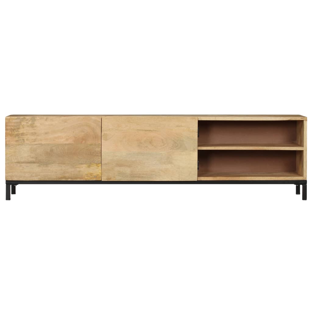TV Cabinet 145x30x41 cm Solid Mango Wood- Entertainment Centres & TV Stands - HomeShopIreland - Home Shop Ireland - Entertainment Centres & TV Stands - TV Cabinet 145x30x41 cm Solid Mango Wood