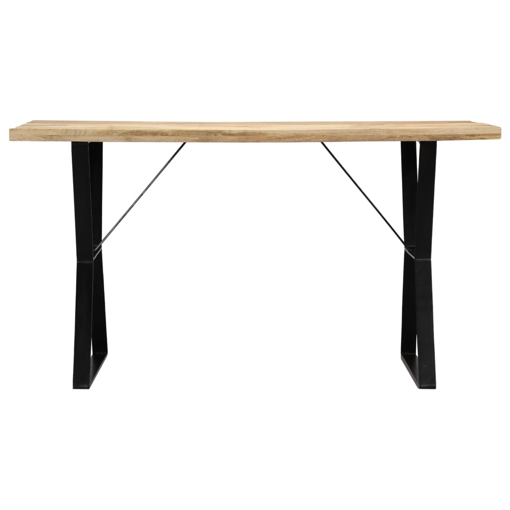 Dining Table 140x80x76 cm Solid Mango Wood- Kitchen & Dining Room Tables - HomeShopIreland - Home Shop Ireland - Kitchen & Dining Room Tables - Dining Table 140x80x76 cm Solid Mango Wood