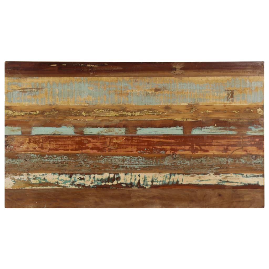 Dining Table 140x80x76 cm Solid Reclaimed Wood- Kitchen & Dining Room Tables - HomeShopIreland - Home Shop Ireland - Kitchen & Dining Room Tables - Dining Table 140x80x76 cm Solid Reclaimed Wood
