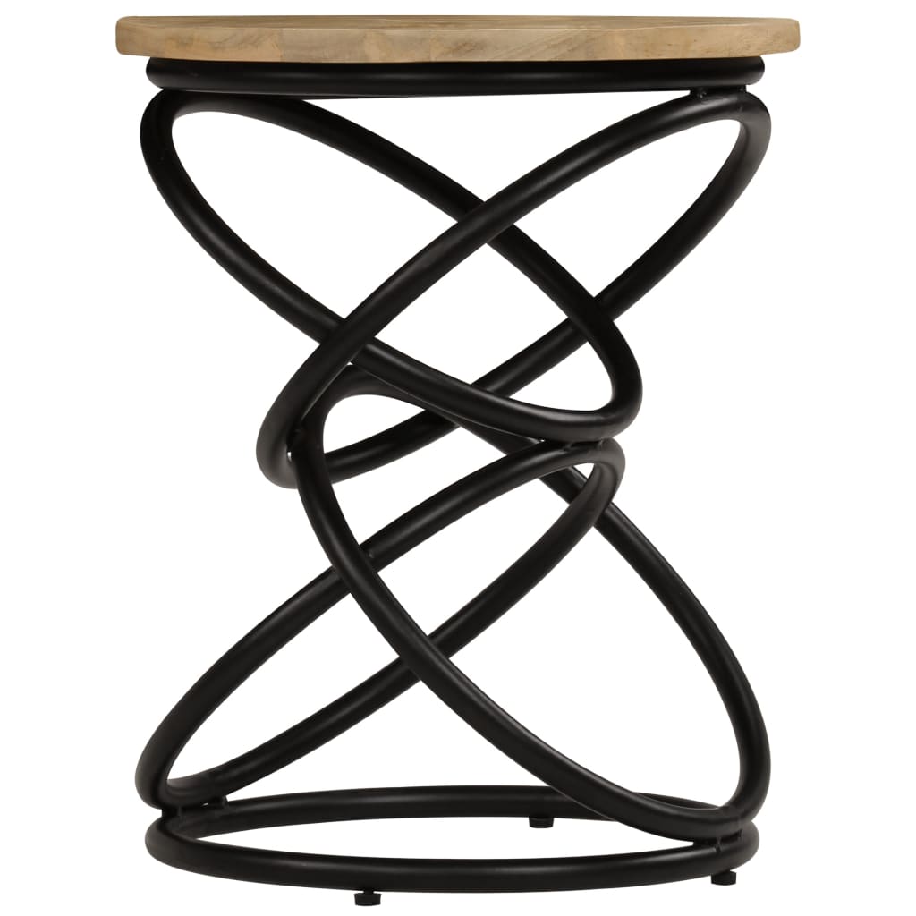 End Table Solid Mango Wood 40x50 cm- End Tables - HomeShopIreland - Home Shop Ireland - End Tables - End Table Solid Mango Wood 40x50 cm