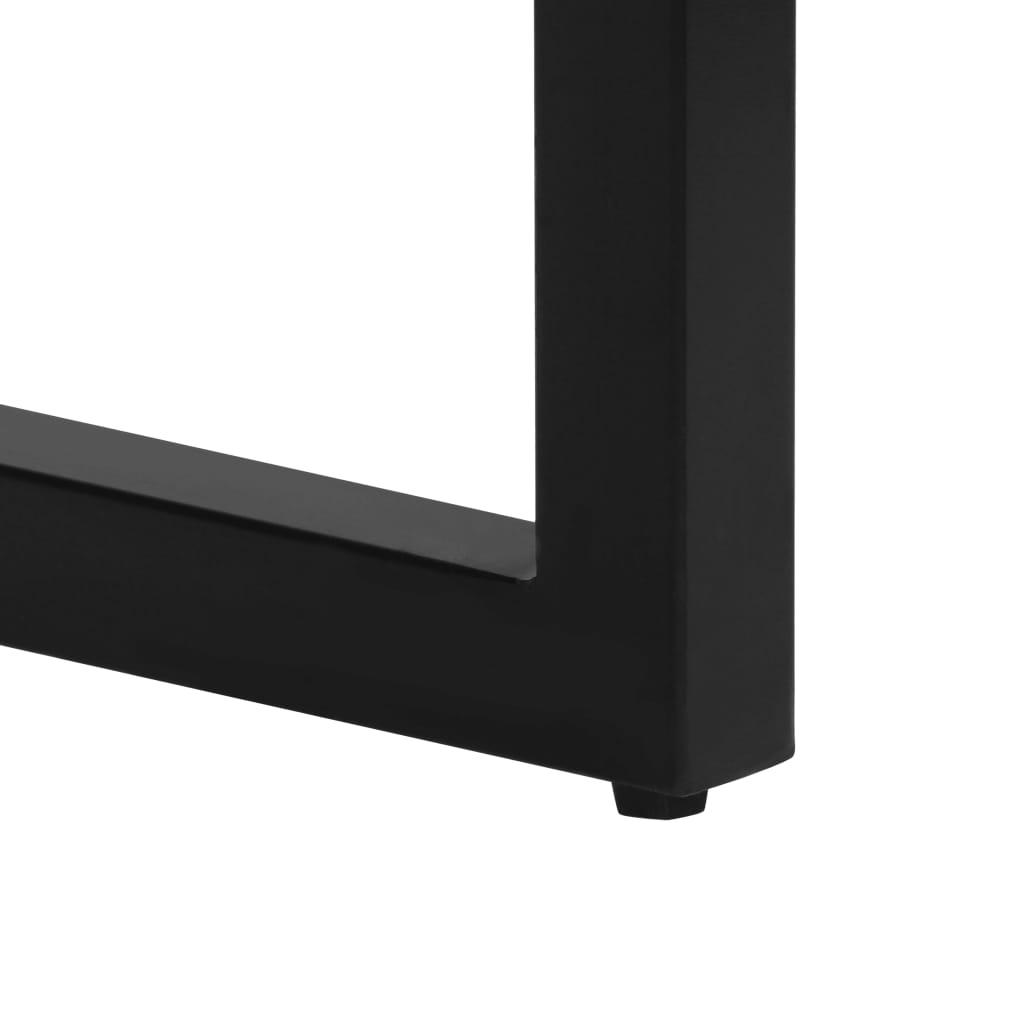 Console Table 120x35x76 cm Solid Reclaimed Wood and Steel- End Tables - HomeShopIreland - Home Shop Ireland - End Tables - Console Table 120x35x76 cm Solid Reclaimed Wood and Steel