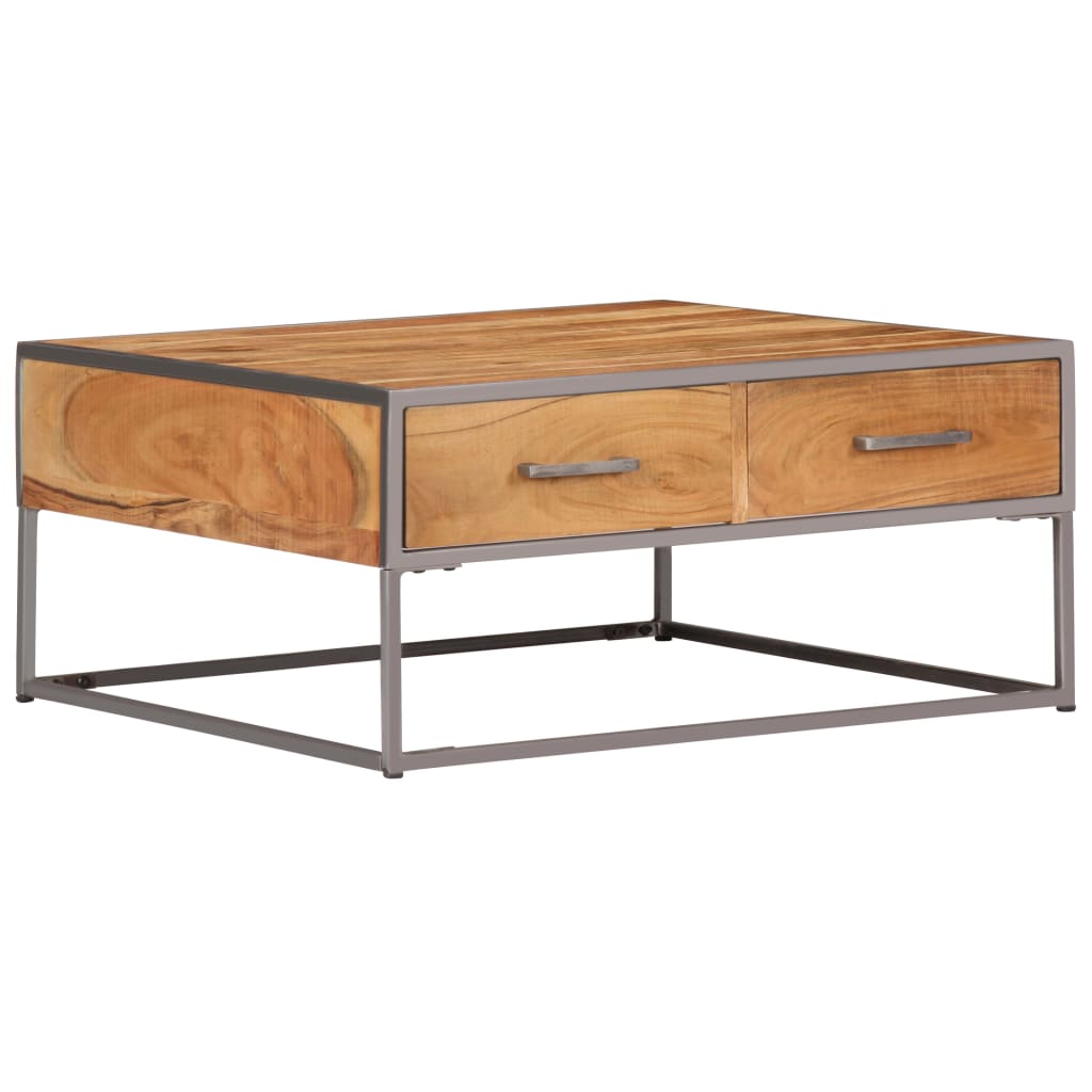 Coffee Table 75x75x35 cm Solid Acacia Wood- Coffee Tables - HomeShopIreland - Home Shop Ireland - Coffee Tables - Coffee Table 75x75x35 cm Solid Acacia Wood