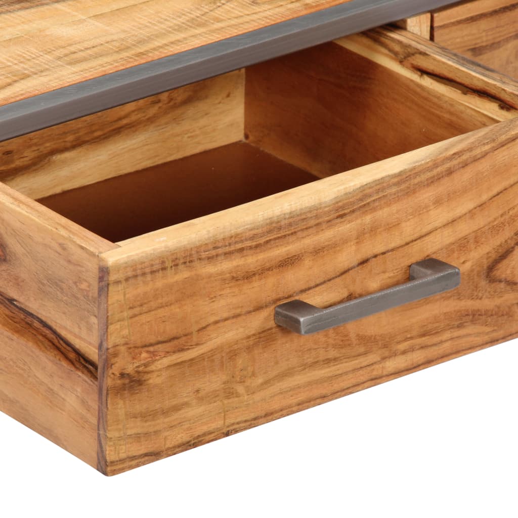 Coffee Table 75x75x35 cm Solid Acacia Wood- Coffee Tables - HomeShopIreland - Home Shop Ireland - Coffee Tables - Coffee Table 75x75x35 cm Solid Acacia Wood
