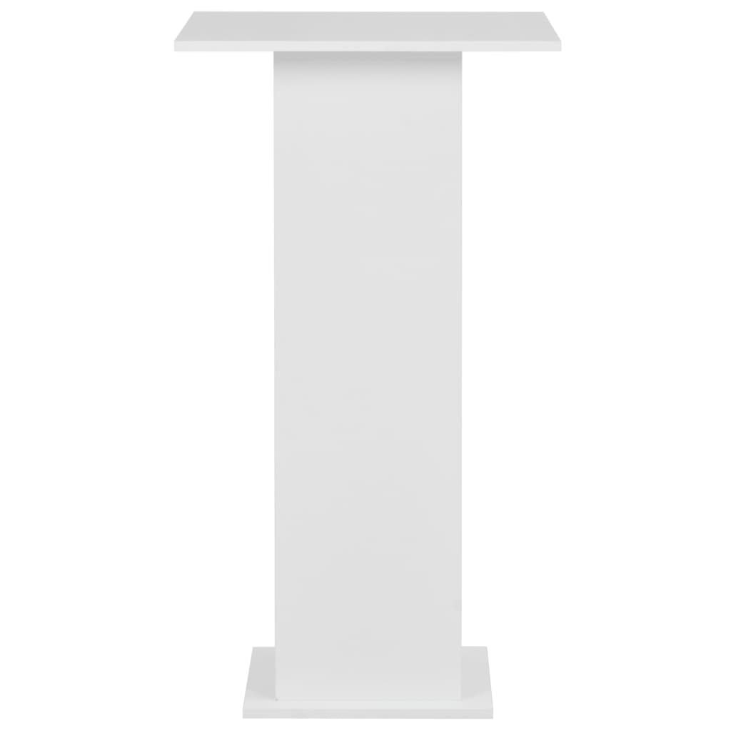 Bar Table White 60x60x110 cm- Kitchen & Dining Room Tables - HomeShopIreland - Home Shop Ireland - Kitchen & Dining Room Tables - Bar Table White 60x60x110 cm