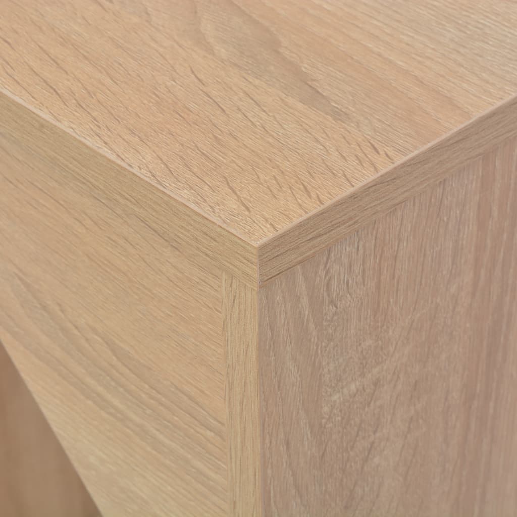 Bar Table with Moveable Shelf Oak 138x39x110 cm- Kitchen & Dining Room Tables - HomeShopIreland - Home Shop Ireland - Kitchen & Dining Room Tables - Bar Table with Moveable Shelf Oak 138x39x110 cm