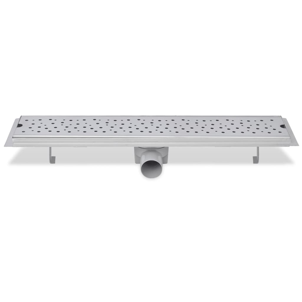 Linear Shower Drain 2 pcs Bubble 630x140 mm Stainless Steel- Drains - HomeShopIreland - Home Shop Ireland - Drains - Linear Shower Drain 2 pcs Bubble 630x140 mm Stainless Steel