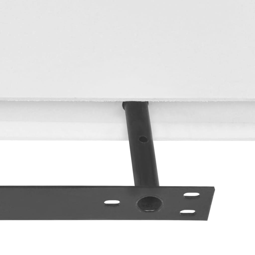 Wall Shelves 4 pcs White 100 cm- Wall Shelves & Ledges - HomeShopIreland - Home Shop Ireland - Wall Shelves & Ledges - Wall Shelves 4 pcs White 100 cm