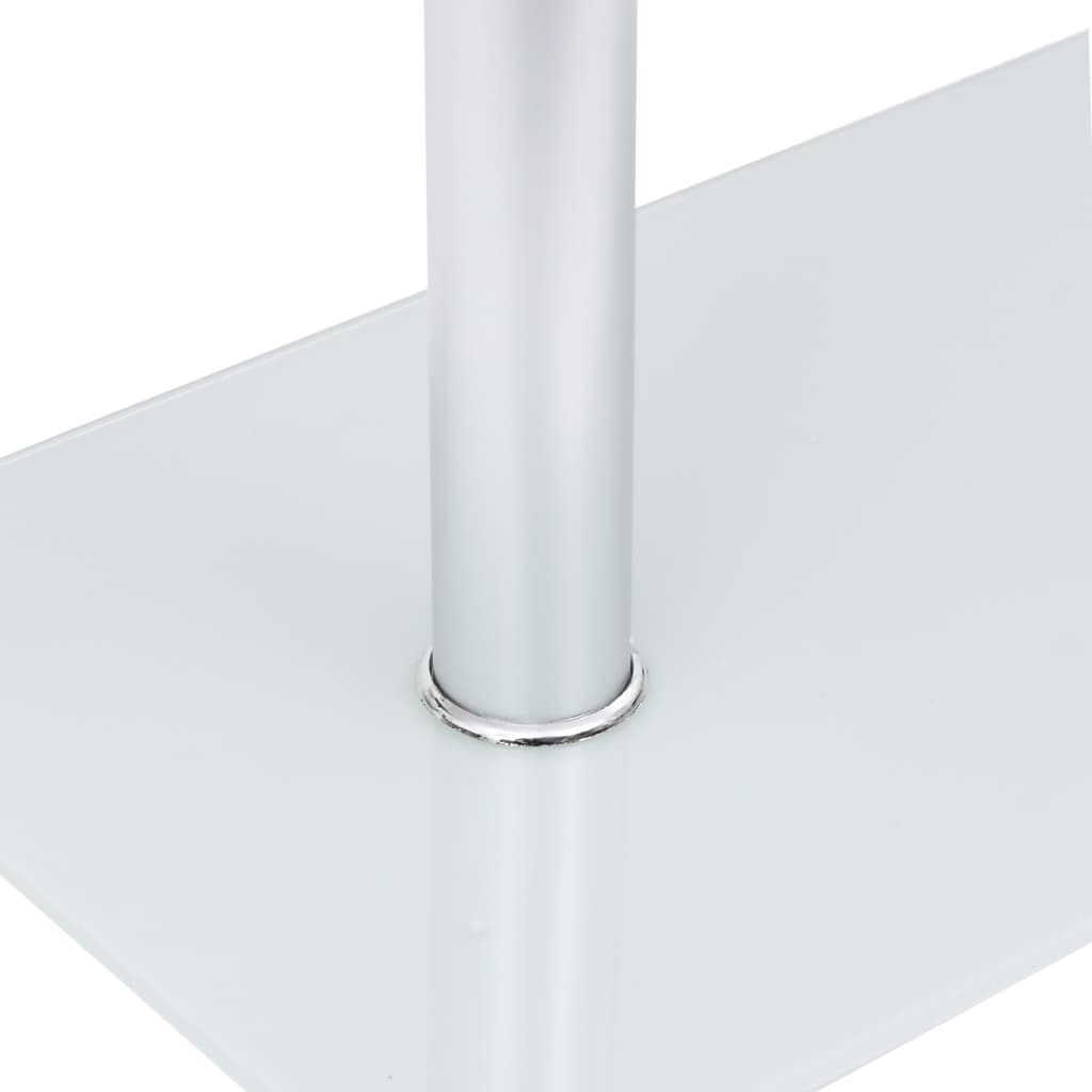 U-Shaped Side Table Transparent 45x30x58 cm Tempered Glass- End Tables - HomeShopIreland - Home Shop Ireland - End Tables - U-Shaped Side Table Transparent 45x30x58 cm Tempered Glass