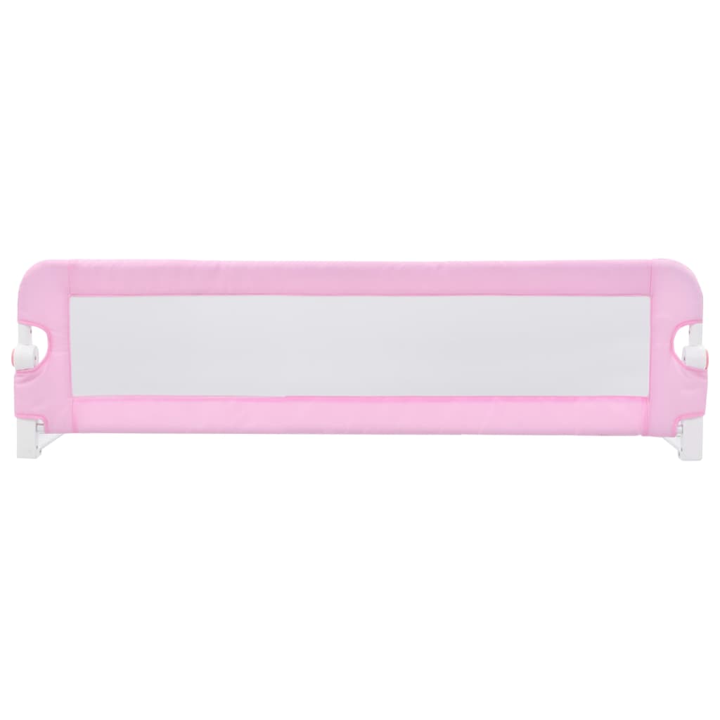 Toddler Safety Bed Rail Pink 120x42 cm Polyester- Baby Safety Rails - HomeShopIreland - Home Shop Ireland - Baby Safety Rails - Toddler Safety Bed Rail Pink 120x42 cm Polyester