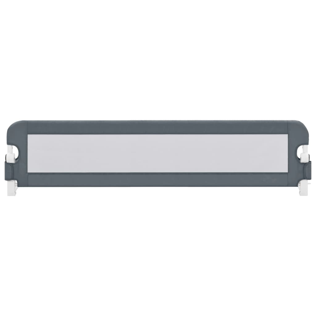 Toddler Safety Bed Rail Grey 180x42 cm Polyester- Baby Safety Rails - HomeShopIreland - Home Shop Ireland - Baby Safety Rails - Toddler Safety Bed Rail Grey 180x42 cm Polyester