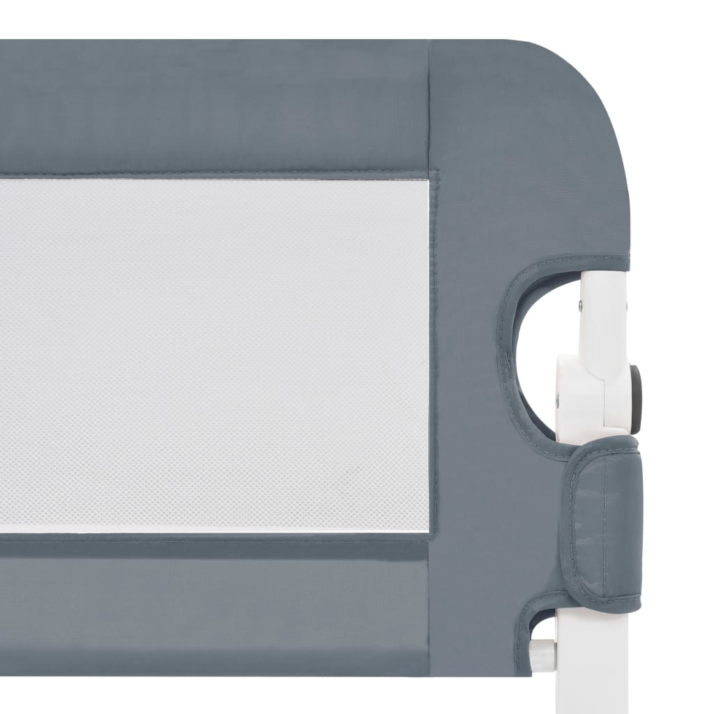 Toddler Safety Bed Rail Grey 180x42 cm Polyester- Baby Safety Rails - HomeShopIreland - Home Shop Ireland - Baby Safety Rails - Toddler Safety Bed Rail Grey 180x42 cm Polyester
