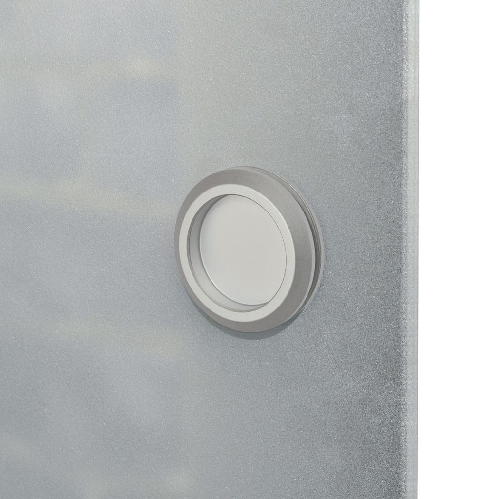 Sliding Door Glass and Aluminium 178 cm Silver- Doors - HomeShopIreland - Home Shop Ireland - Doors - Sliding Door Glass and Aluminium 178 cm Silver