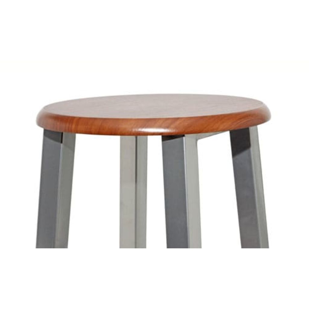 Bar Stools 2 pcs Metal with MDF Seat- Table & Bar Stools - HomeShopIreland - Home Shop Ireland - Table & Bar Stools - Bar Stools 2 pcs Metal with MDF Seat