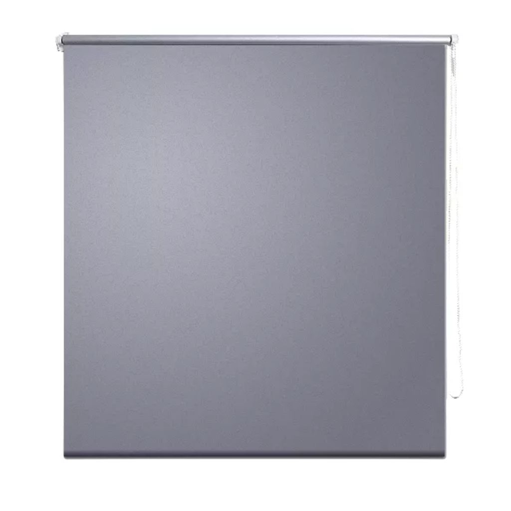 Roller Blind Blackout 120 x 175 cm Grey- Window Blinds & Shades - HomeShopIreland - Home Shop Ireland - Window Blinds & Shades - Roller Blind Blackout 120 x 175 cm Grey