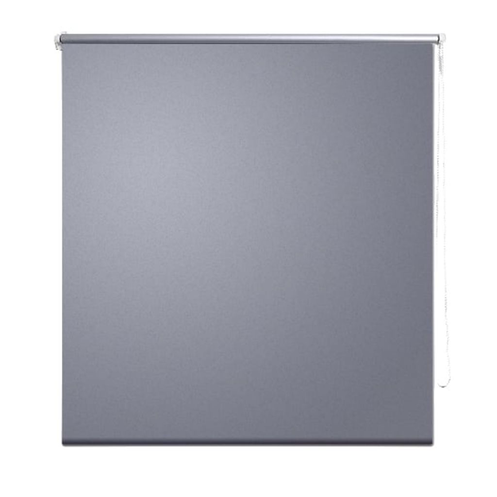 Roller Blind Blackout 100 x 230 cm Grey- Window Blinds & Shades - HomeShopIreland - Home Shop Ireland - Window Blinds & Shades - Roller Blind Blackout 100 x 230 cm Grey