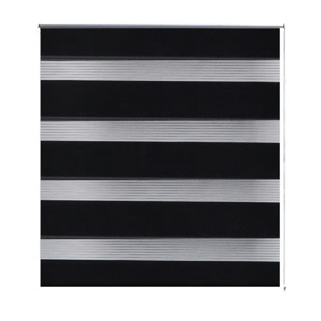 Zebra Blind 60 x 120 cm Black- Window Blinds & Shades - HomeShopIreland - Home Shop Ireland - Window Blinds & Shades - Zebra Blind 60 x 120 cm Black