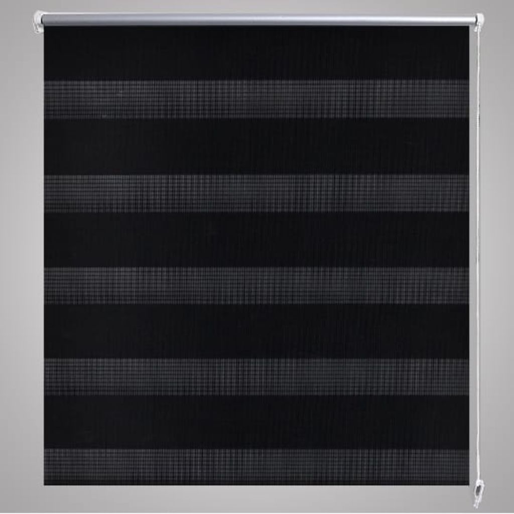 Zebra Blind 60 x 120 cm Black- Window Blinds & Shades - HomeShopIreland - Home Shop Ireland - Window Blinds & Shades - Zebra Blind 60 x 120 cm Black