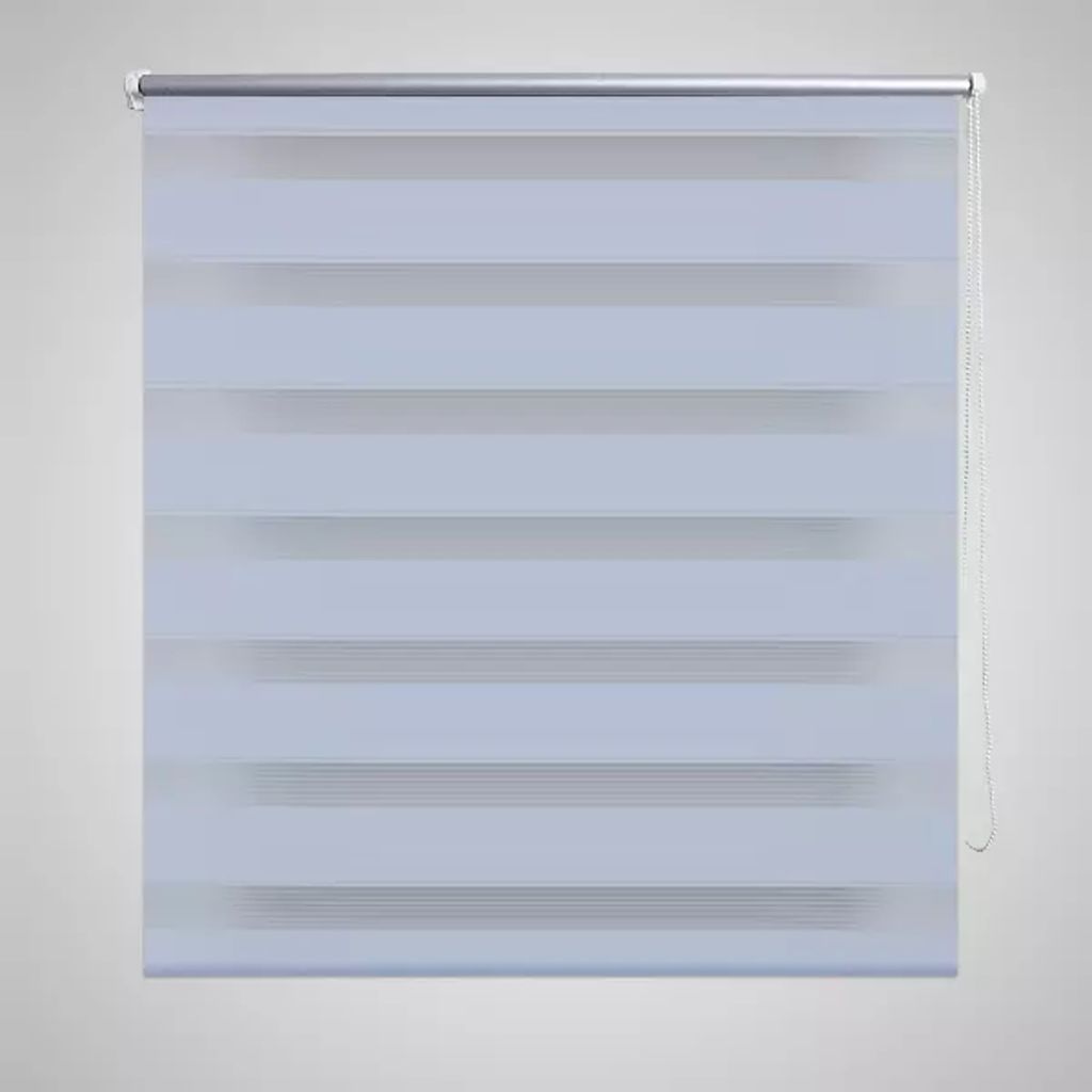 Zebra Blind 70 x 120 cm White- Window Blinds & Shades - HomeShopIreland - Home Shop Ireland - Window Blinds & Shades - Zebra Blind 70 x 120 cm White