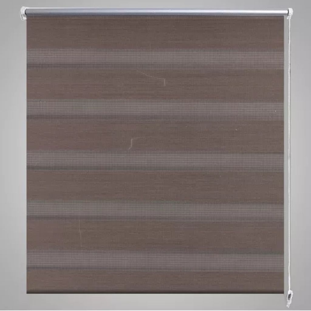 Zebra Blind 70 x 120 cm Coffee- Window Blinds & Shades - HomeShopIreland - Home Shop Ireland - Window Blinds & Shades - Zebra Blind 70 x 120 cm Coffee