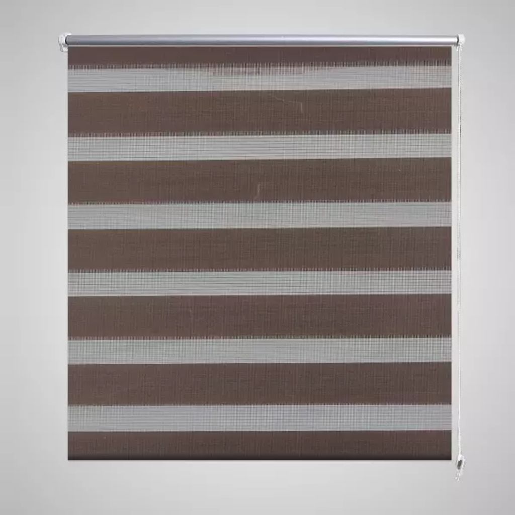 Zebra Blind 70 x 120 cm Coffee- Window Blinds & Shades - HomeShopIreland - Home Shop Ireland - Window Blinds & Shades - Zebra Blind 70 x 120 cm Coffee