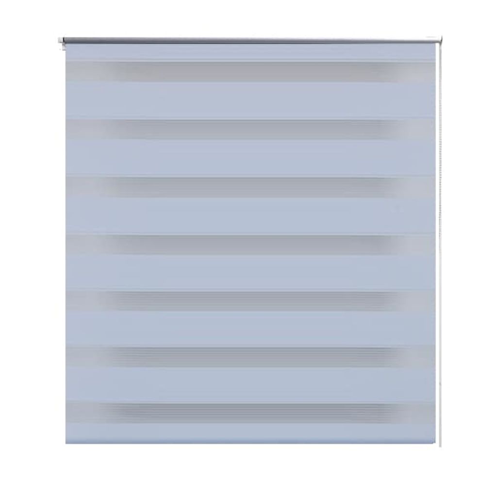Zebra Blind 80 x 150 cm White- Window Blinds & Shades - HomeShopIreland - Home Shop Ireland - Window Blinds & Shades - Zebra Blind 80 x 150 cm White