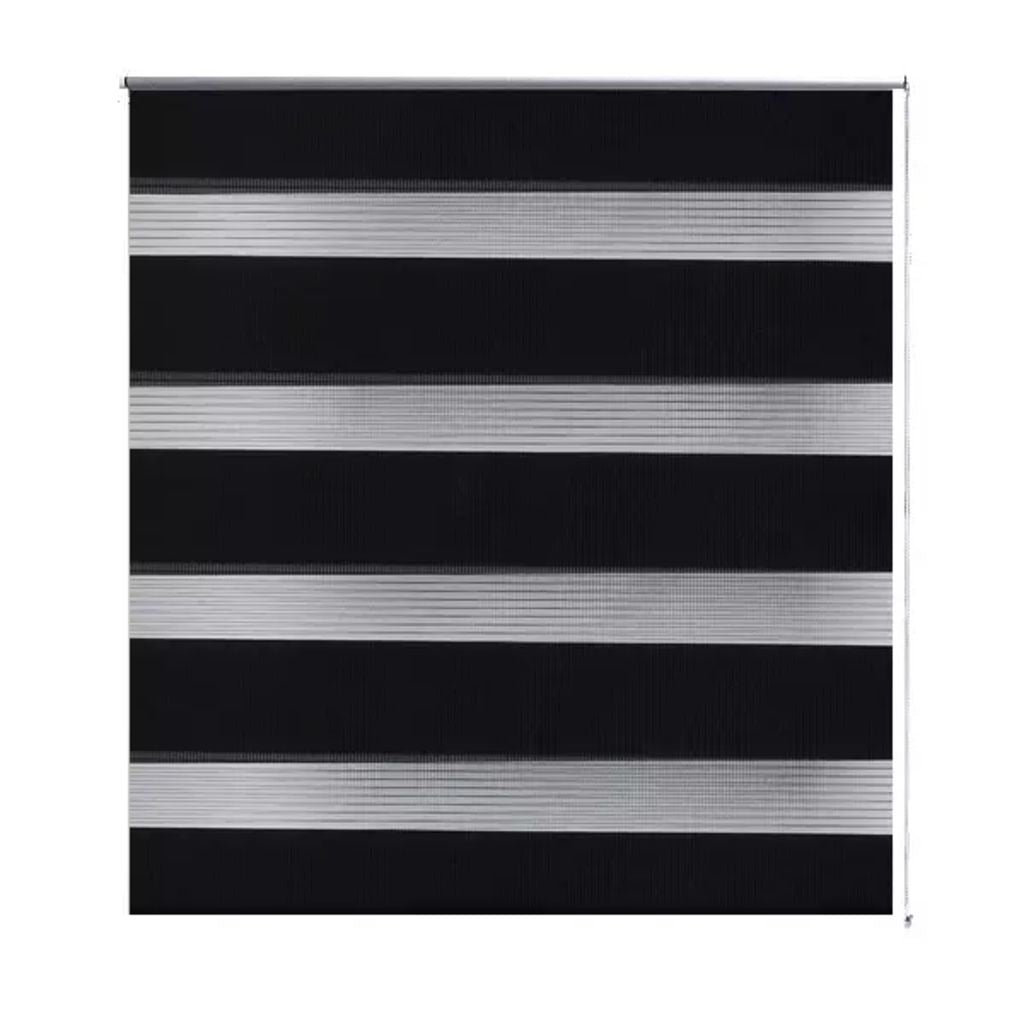 Zebra Blind 80 x 150 cm Black- Window Blinds & Shades - HomeShopIreland - Home Shop Ireland - Window Blinds & Shades - Zebra Blind 80 x 150 cm Black
