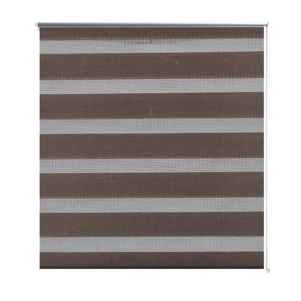 Zebra Blind 80 x 150 cm Coffee- Window Blinds & Shades - HomeShopIreland - Home Shop Ireland - Window Blinds & Shades - Zebra Blind 80 x 150 cm Coffee