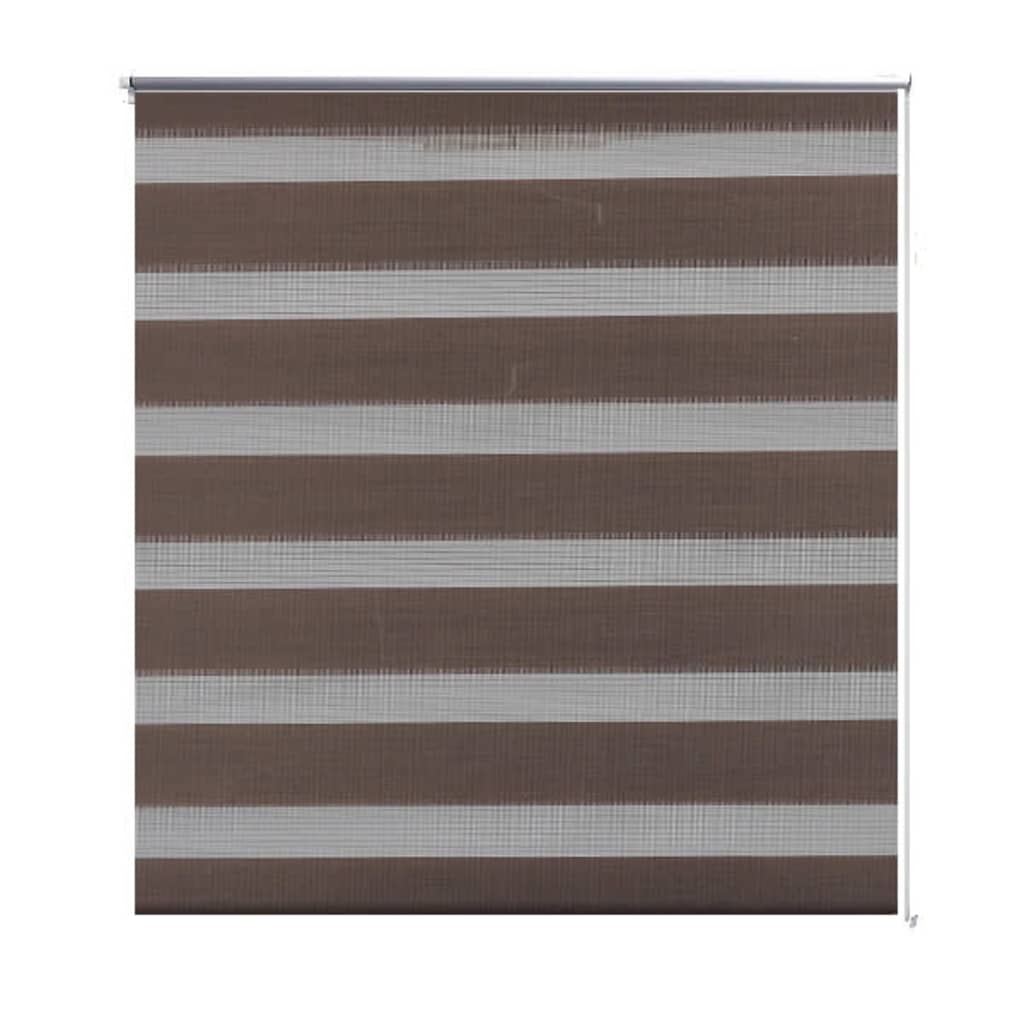 Zebra Blind 80 x 175 cm Coffee- Window Blinds & Shades - HomeShopIreland - Home Shop Ireland - Window Blinds & Shades - Zebra Blind 80 x 175 cm Coffee