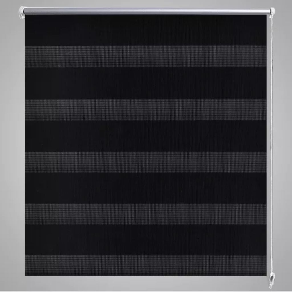 Zebra Blind 90 x 150 cm Black- Window Blinds & Shades - HomeShopIreland - Home Shop Ireland - Window Blinds & Shades - Zebra Blind 90 x 150 cm Black