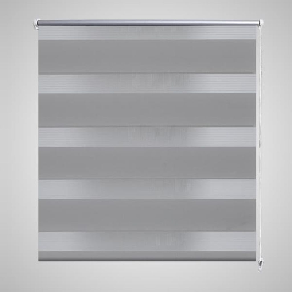Zebra Blind 120 x 230 cm Grey- Window Blinds & Shades - HomeShopIreland - Home Shop Ireland - Window Blinds & Shades - Zebra Blind 120 x 230 cm Grey